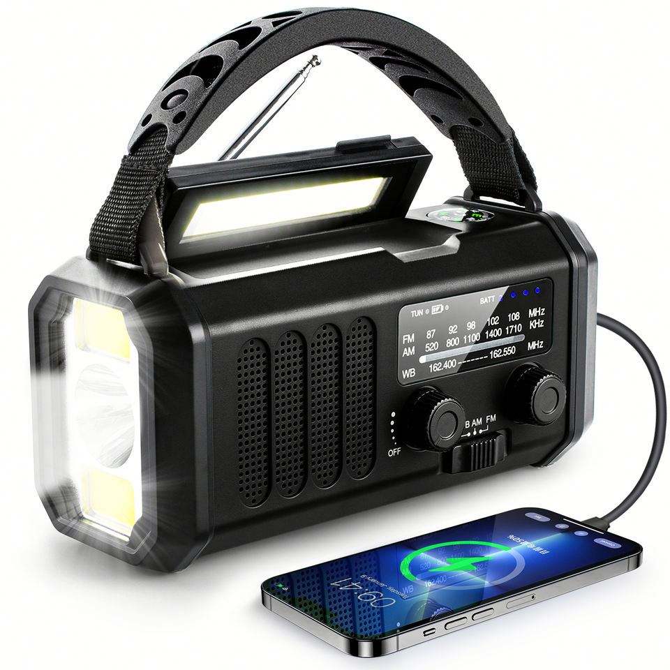10,000mAh Multi-Power Emergency Radio