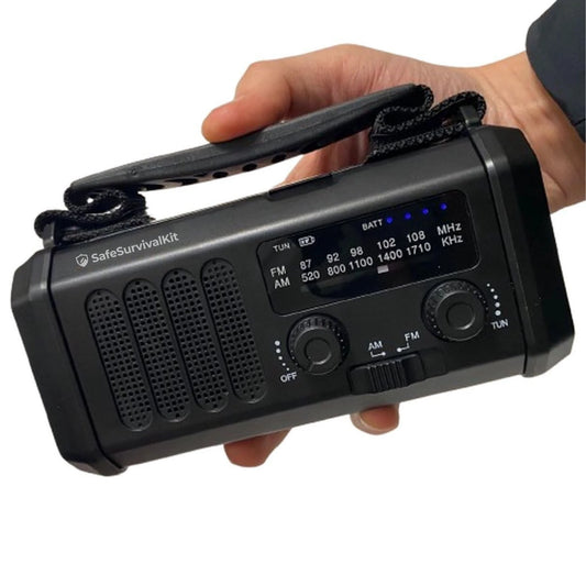 10,000mAh Multi-Power Emergency Radio