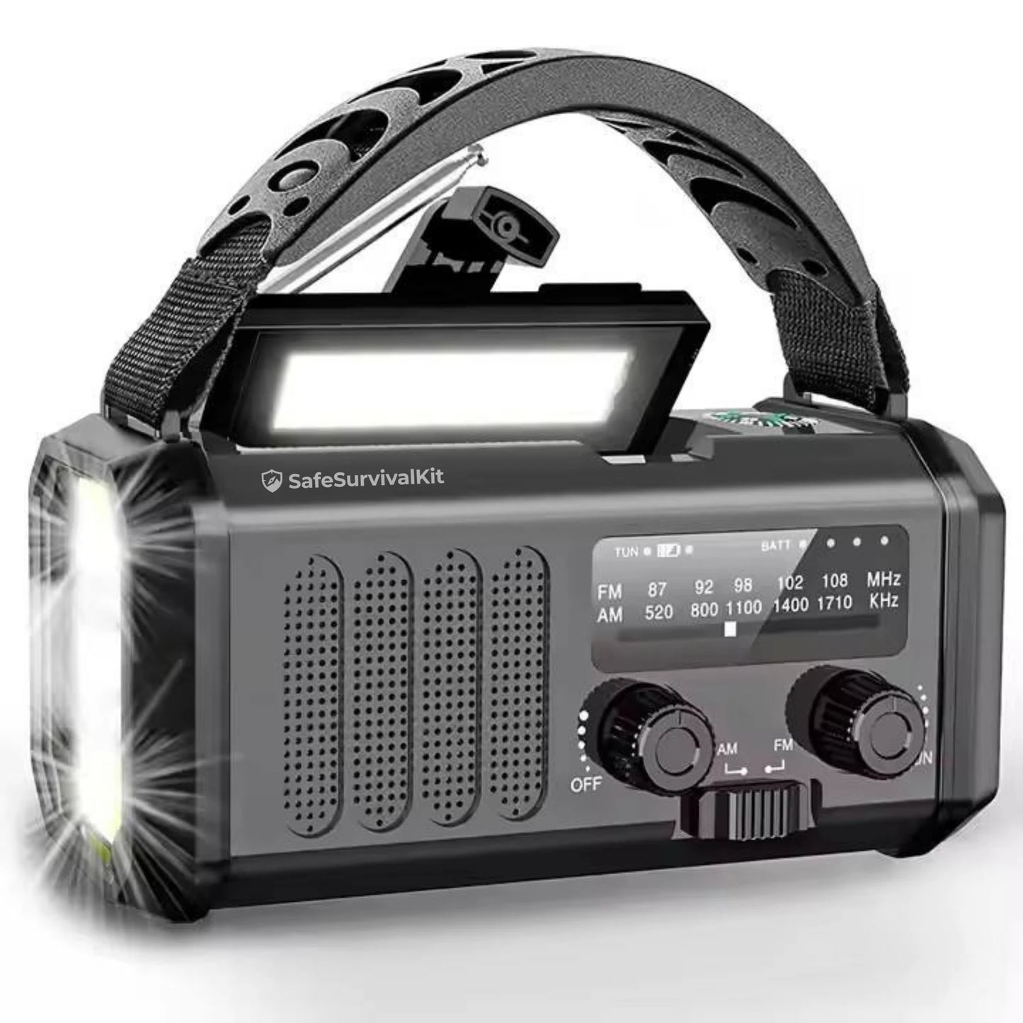 10,000mAh Multi-Power Emergency Radio